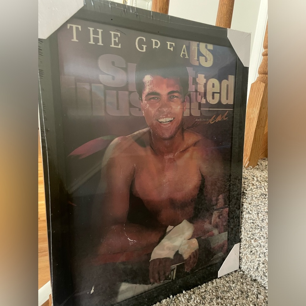 Muhammad Ali The Greatest Sports Illustrated Cover Framed Print